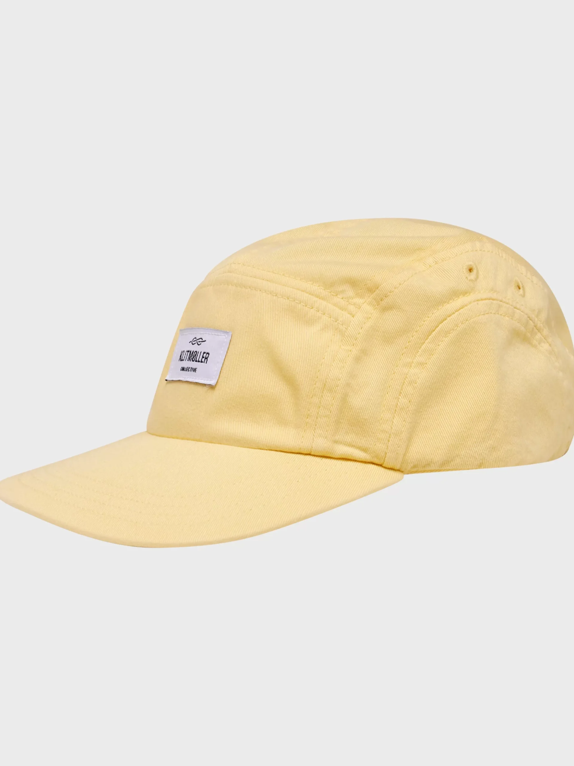 Klitmoller Collective Accessories-Five panel cap - Lemon sorbet Black