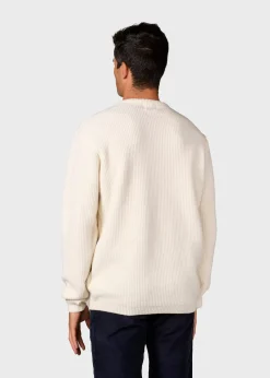 Klitmoller Collective Strick-Frede knit - Cream Skyblue