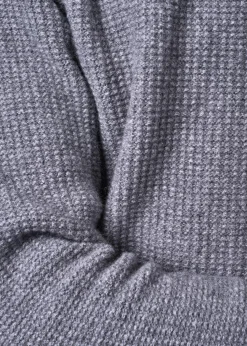Klitmoller Collective Strick-Frede knit - Light grey Skyblue