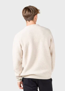 Klitmoller Collective Strick-Frede knit - Pastel sand Skyblue