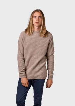 Klitmoller Collective Strick-Frede knit - Sand Skyblue