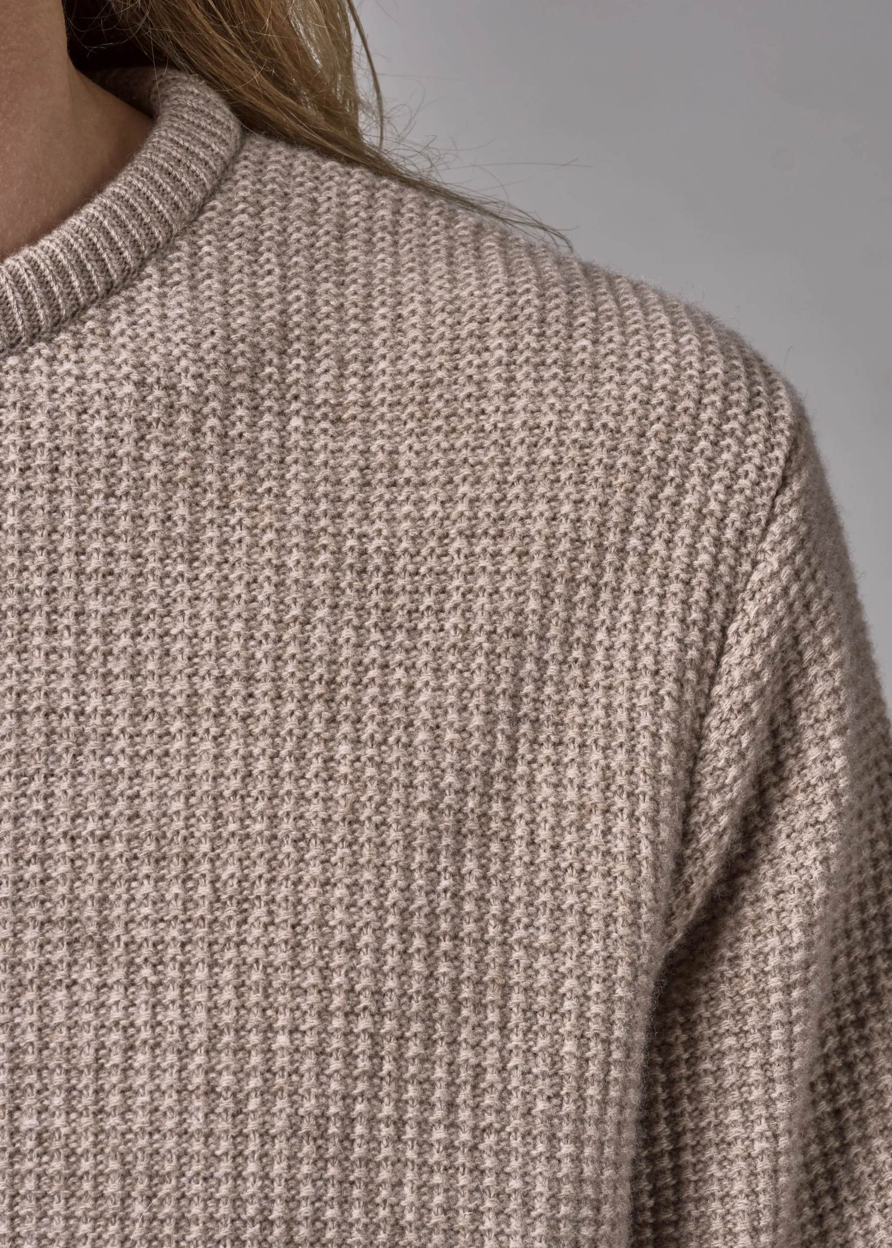 Klitmoller Collective Strick-Frede knit - Sand Skyblue