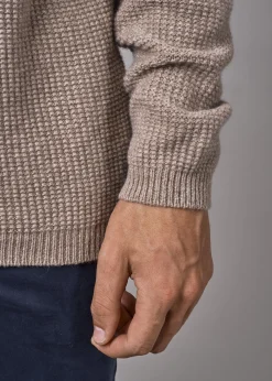 Klitmoller Collective Strick-Frede knit - Sand Skyblue