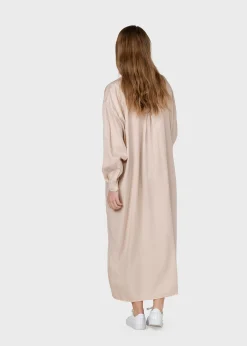 Klitmoller Collective Hemden-Gulla shirtdress - Rose Pastelgrey