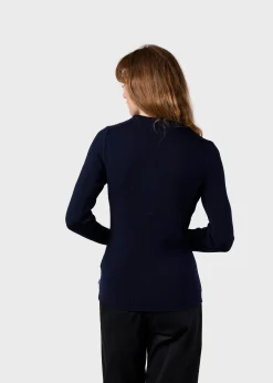 Klitmoller Collective Strick-Ingrid knit - Navy Sand
