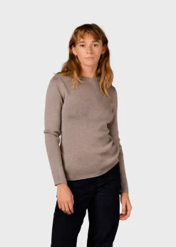 Klitmoller Collective Strick-Ingrid knit - Sand