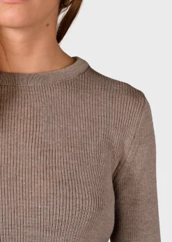 Klitmoller Collective Strick-Ingrid knit - Sand