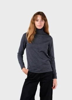 Klitmoller Collective Strick-Isabella knit - Anthracite