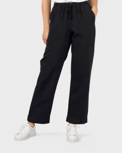 Klitmoller Collective Hosen-Jennifer pant - Navy Ocean