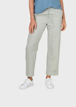 Klitmoller Collective Hosen-Jennifer pant - Sage Ocean