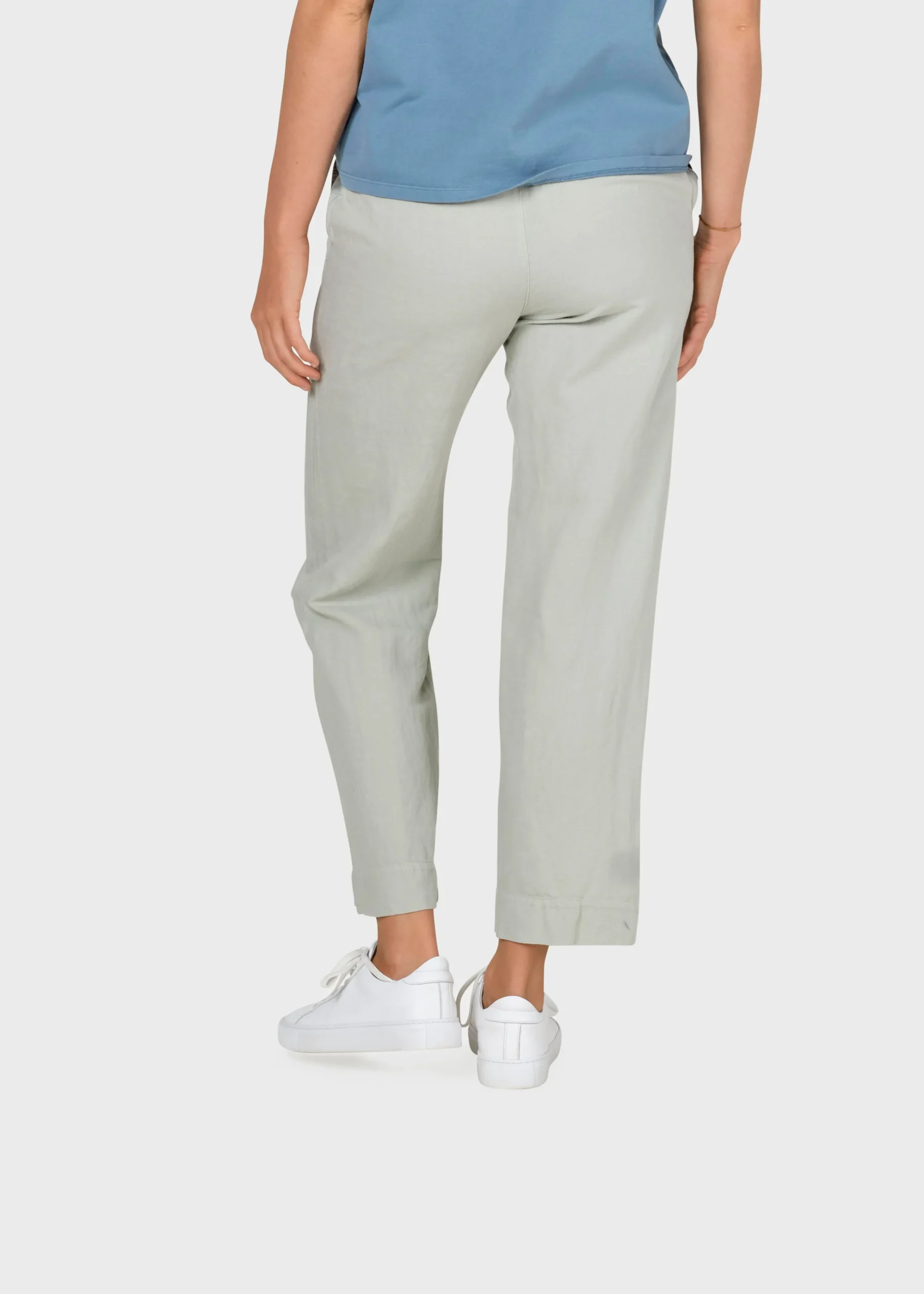 Klitmoller Collective Hosen-Jennifer pant - Sage Ocean