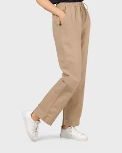 Klitmoller Collective Hosen-Jennifer pant - Sand Ocean