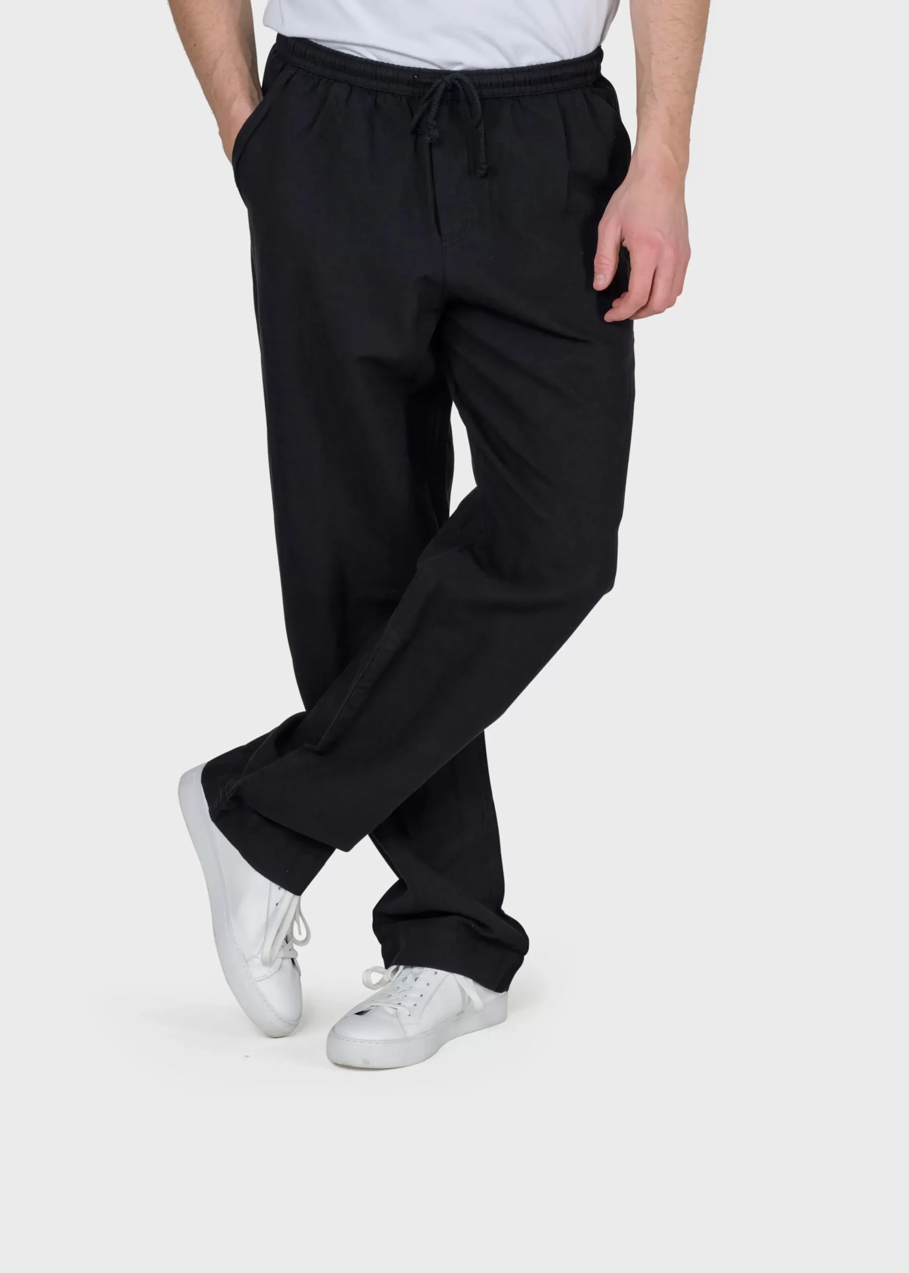 Klitmoller Collective Hosen-Jens linen pant - Black