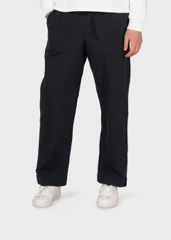 Klitmoller Collective Hosen-Jens linen pant - Navy Black
