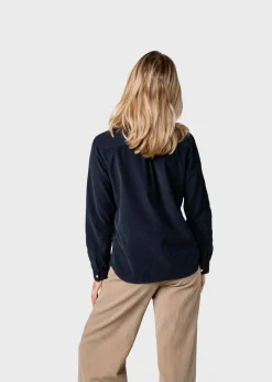 Klitmoller Collective Hemden-Julie corduroy shirt - Navy Olive