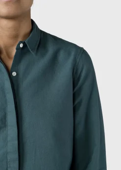 Klitmoller Collective Hemden-Julie shirt - Moss Green Navy
