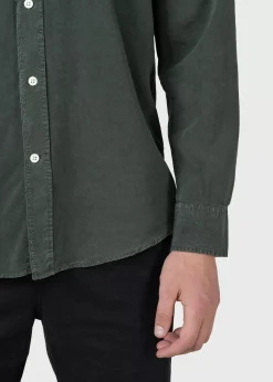 Klitmoller Collective Hemden-Justin shirt - Olive White