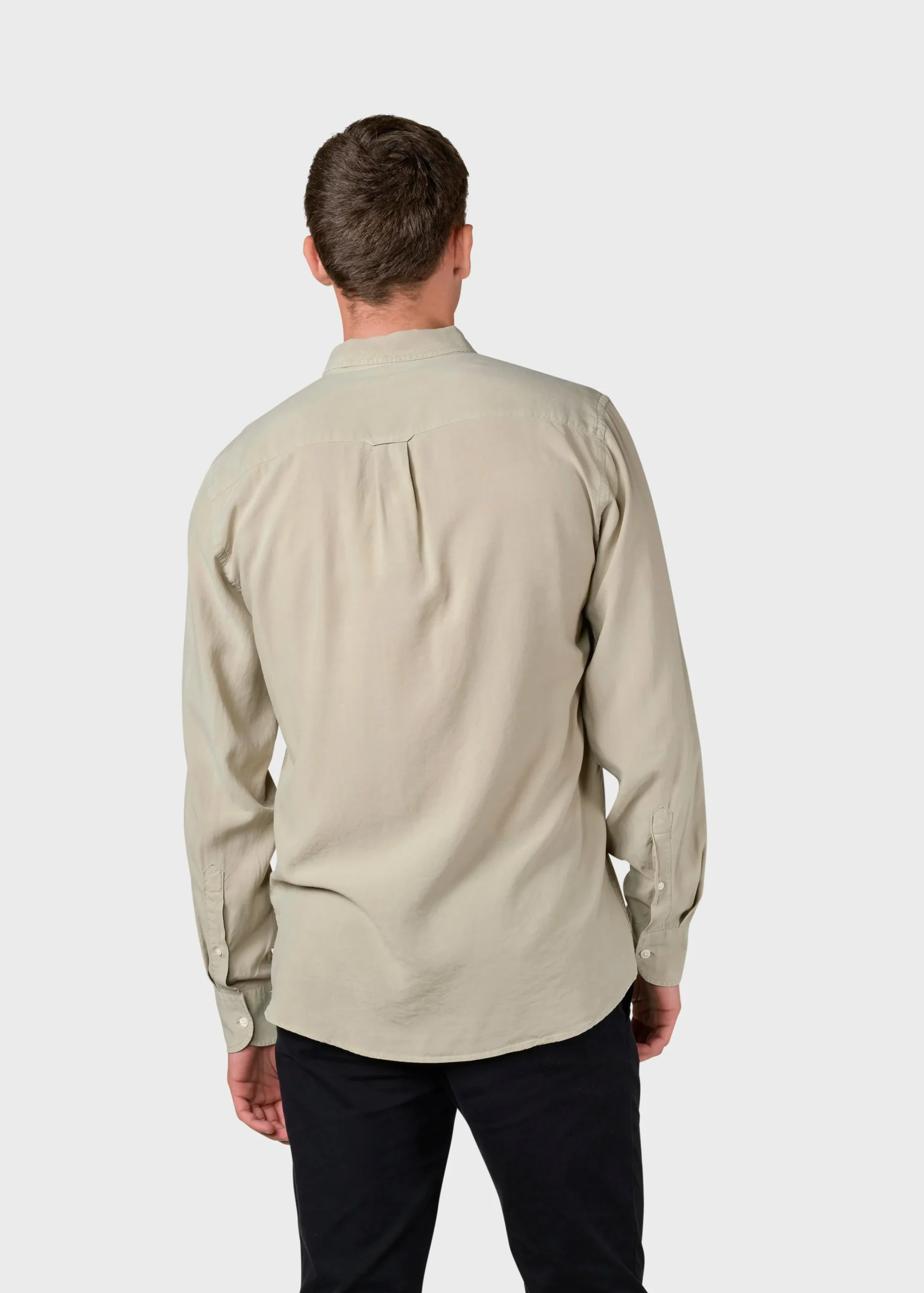 Klitmoller Collective Hemden-Justin shirt - Sand White