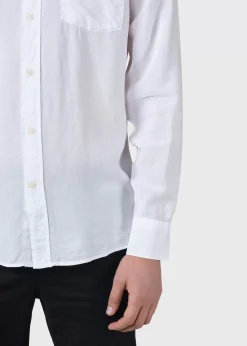 Klitmoller Collective Hemden-Justin shirt - White