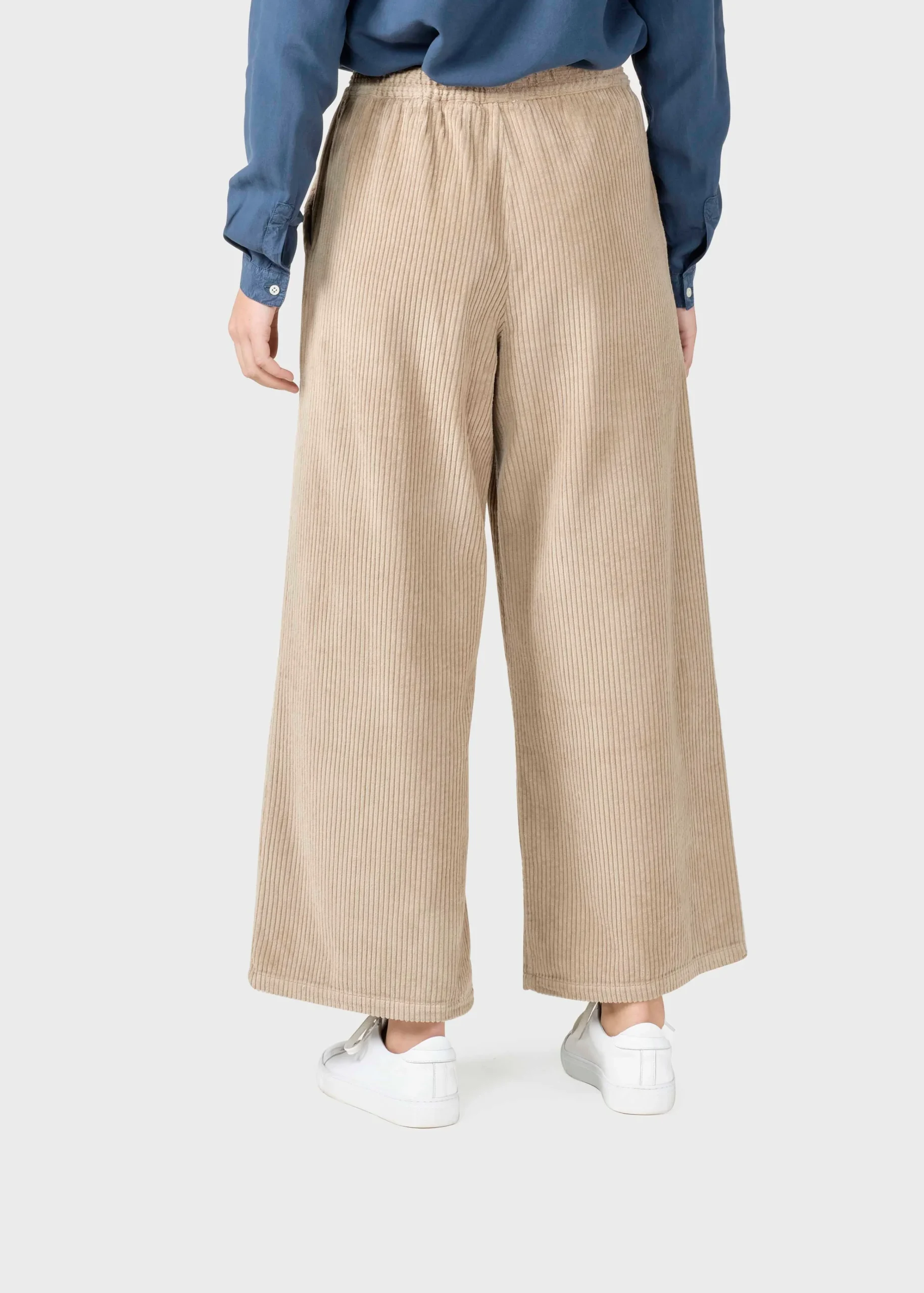 Klitmoller Collective Hosen-Kaja cord pant - Sand