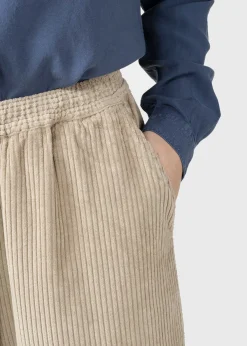 Klitmoller Collective Hosen-Kaja cord pant - Sand