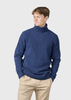 Klitmoller Collective Strick-Karlsson knit - Deep blue Deepblue