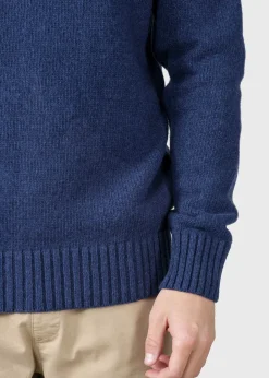 Klitmoller Collective Strick-Karlsson knit - Deep blue Deepblue