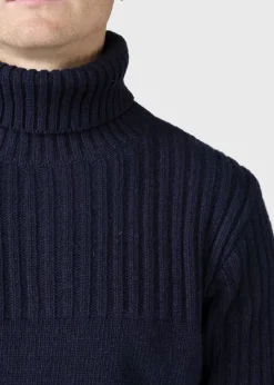 Klitmoller Collective Strick-Karlsson knit - Navy Deepblue