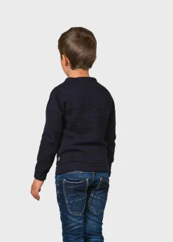 Klitmoller Collective Kinder-Kids fisher cotton knit - Navy