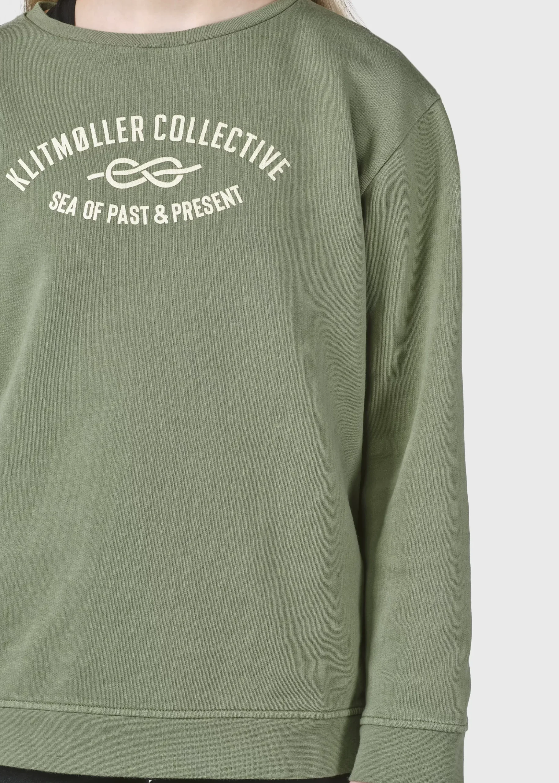 Klitmoller Collective Kinder-Kids logo eye crew - Pale green Palegreen