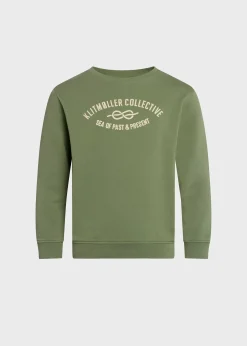 Klitmoller Collective Kinder-Kids logo eye crew - Pale green Palegreen