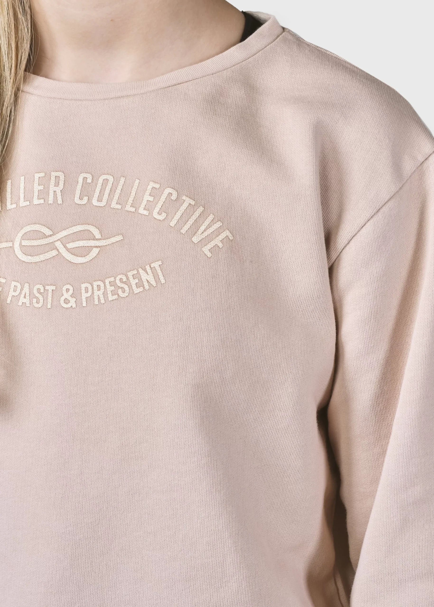 Klitmoller Collective Kinder-Kids logo eye crew - Rose Palegreen
