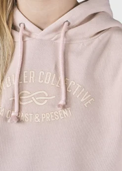 Klitmoller Collective Kinder-Kids logo eye hoodie - Rose Navy