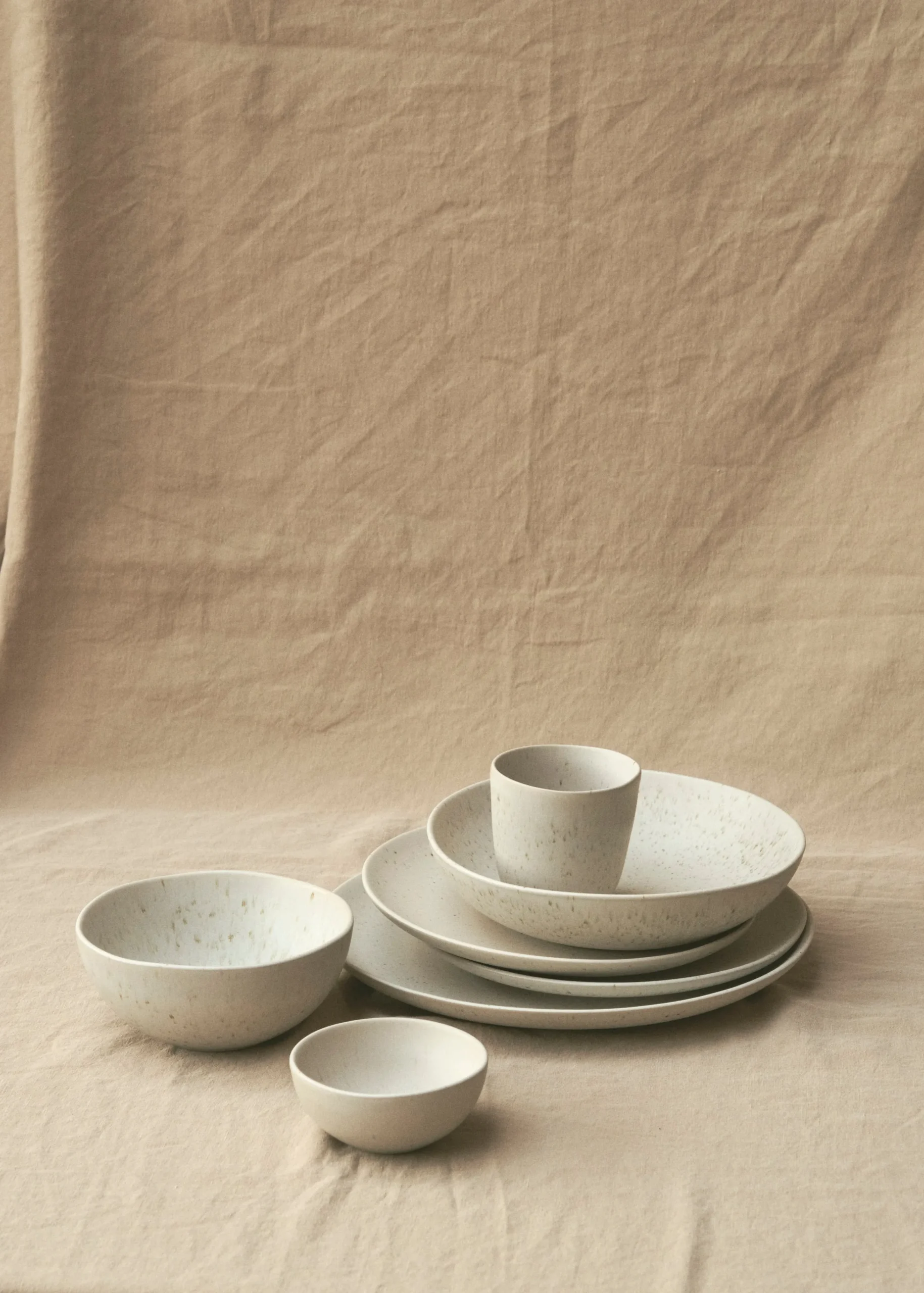 Klitmoller Collective Keramik-Large Coffee cup - 10 cm - Concrete