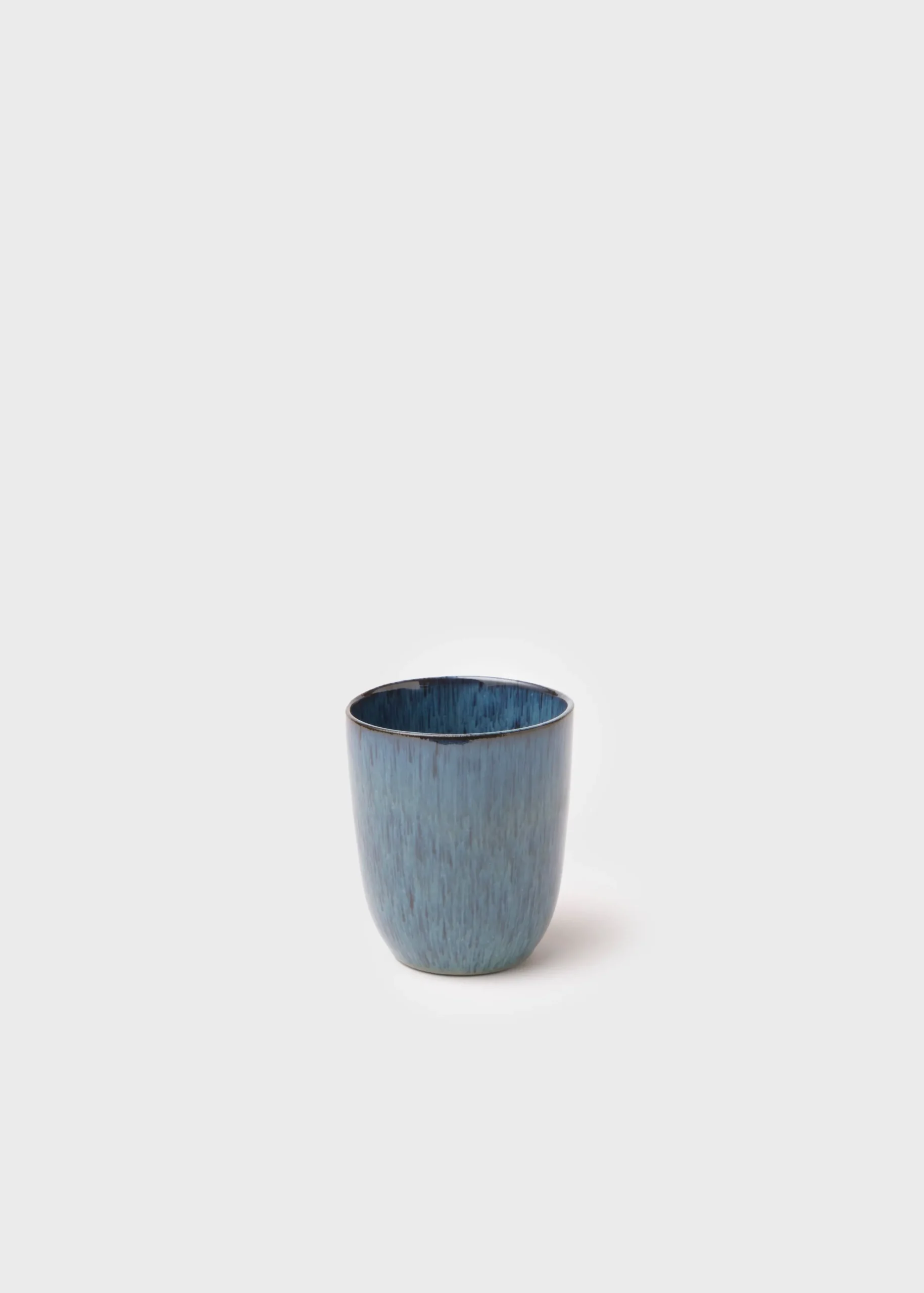 Klitmoller Collective Keramik-Large Coffee cup - 10 cm - Light blue Concrete