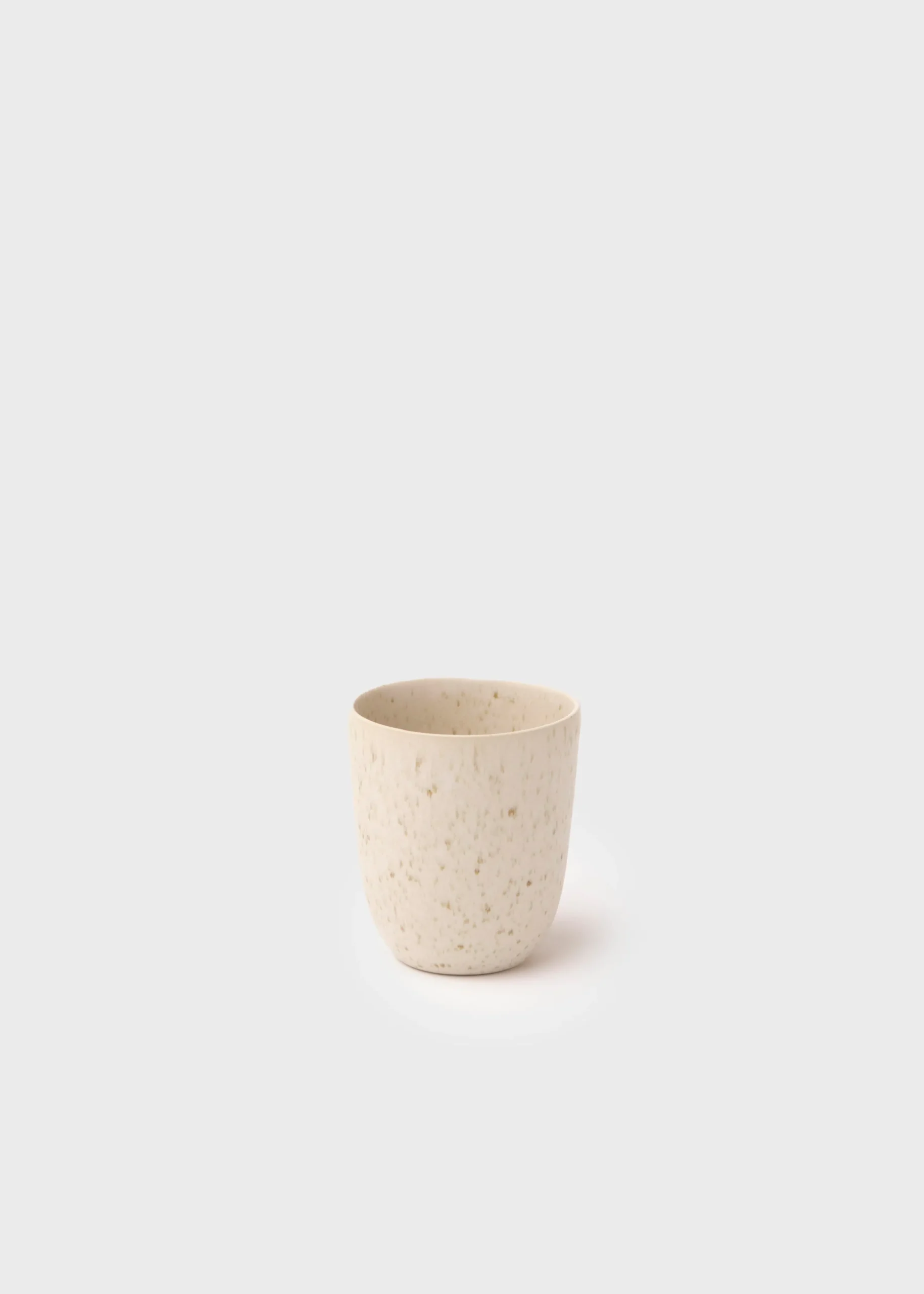 Klitmoller Collective Keramik-Large Coffee cup - 10 cm - Sand Concrete