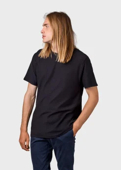 Klitmoller Collective T-shirts-Lauge tee - Black Clayred