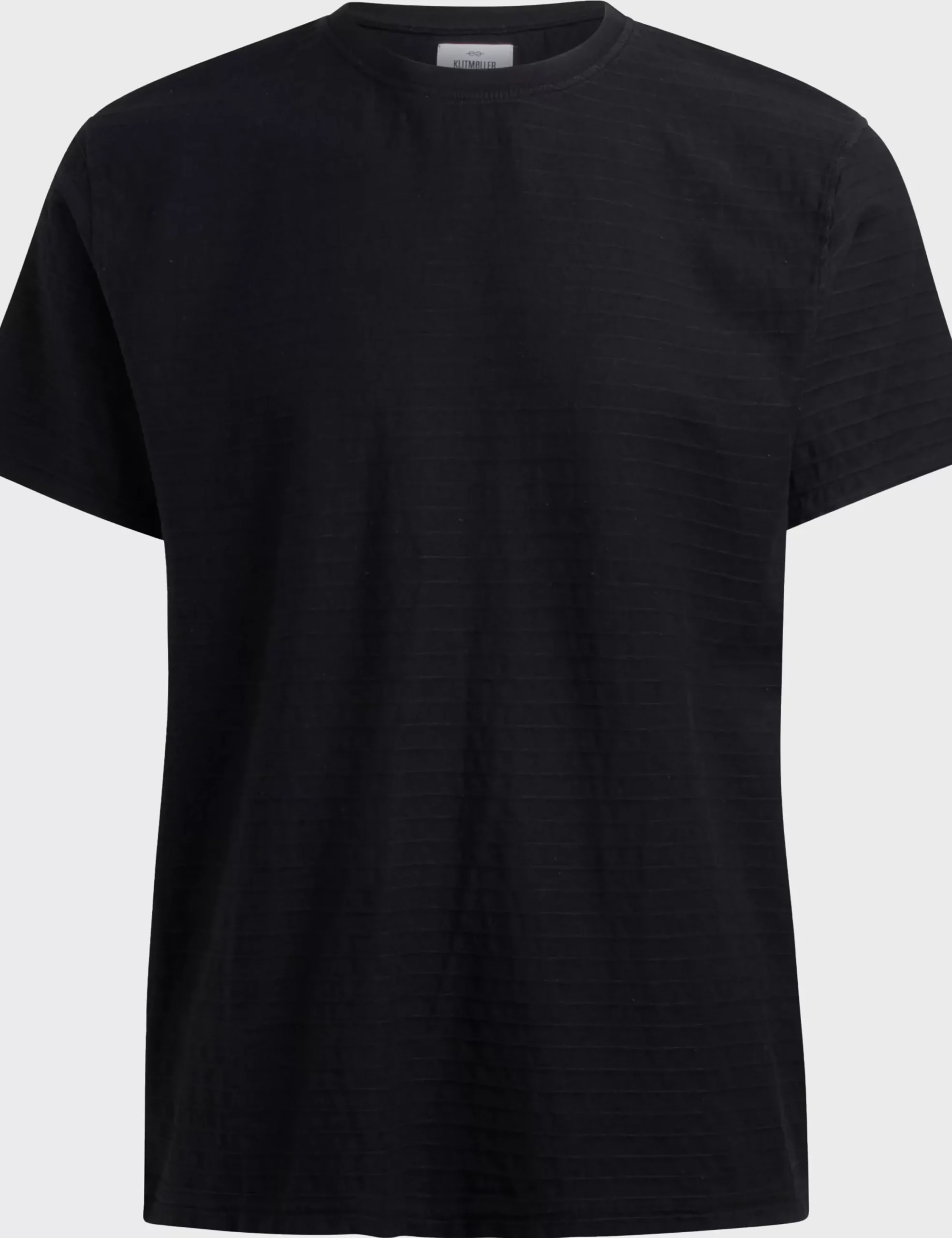 Klitmoller Collective T-shirts-Lauge tee - Black Clayred