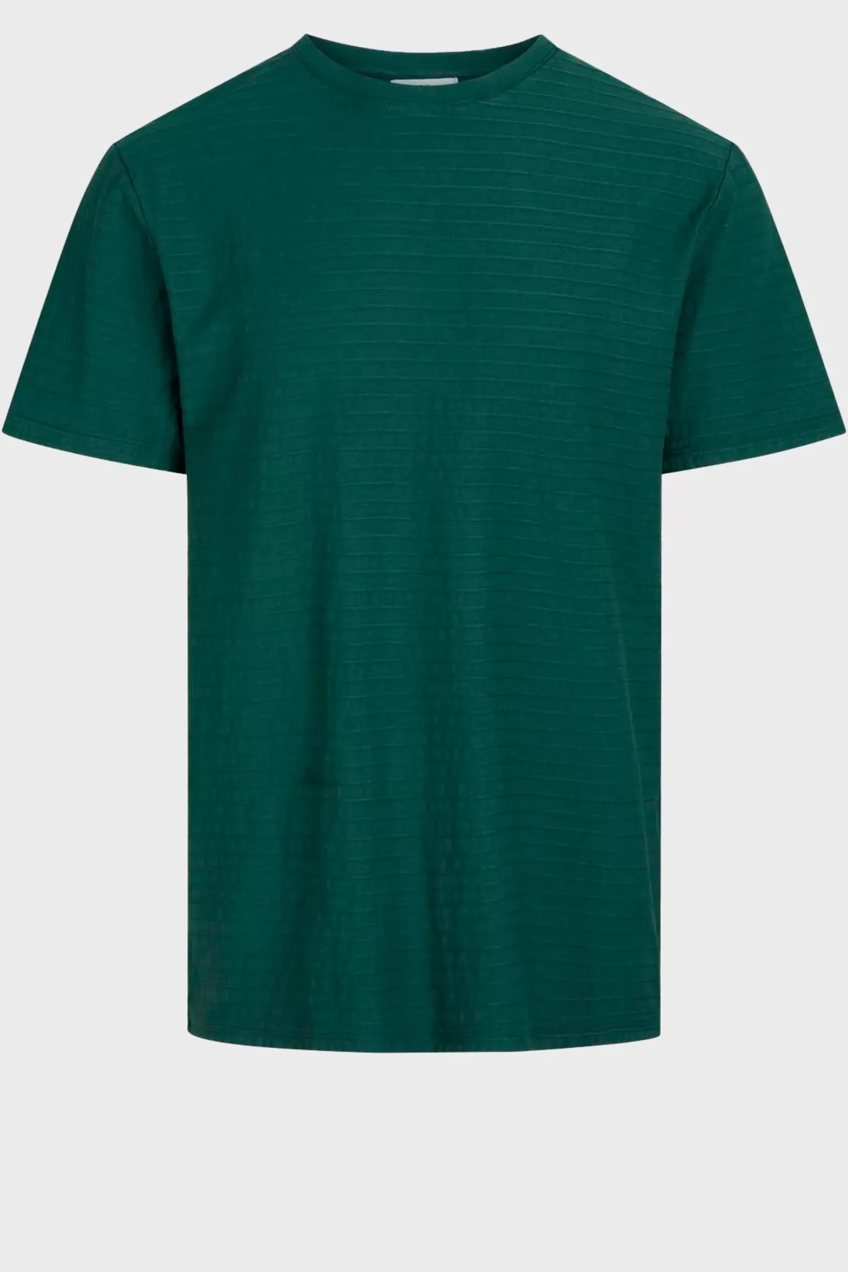 Klitmoller Collective T-shirts-Lauge tee - Moss Green Clayred