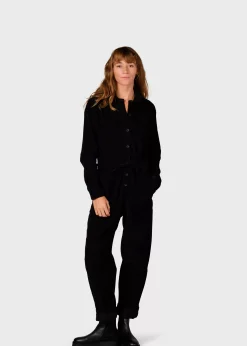 Klitmoller Collective Jumpsuits-Lena corduroy jumpsuit - Black Navy