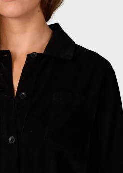 Klitmoller Collective Jumpsuits-Lena corduroy jumpsuit - Black Navy
