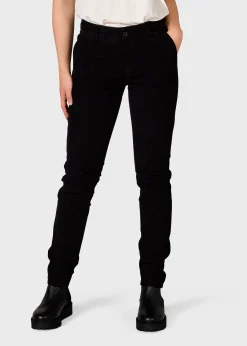 Klitmoller Collective Hosen-Liv corduroy pant - Black Sand
