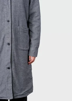 Klitmoller Collective Jacken-Lolly lumber overshirt - Light grey Lightgrey