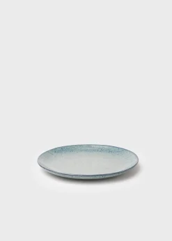 Klitmoller Collective Keramik-Lunch plate - 22 cm - Light blue Concrete