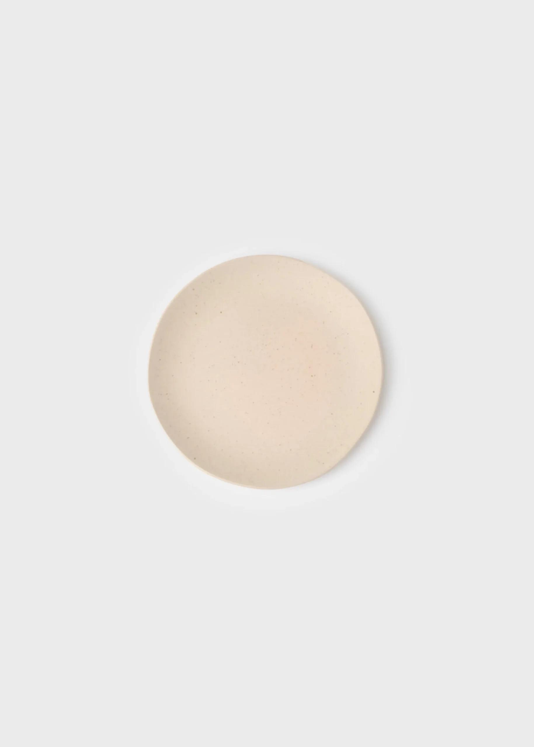 Klitmoller Collective Keramik-Lunch plate - 22 cm - Sand Concrete