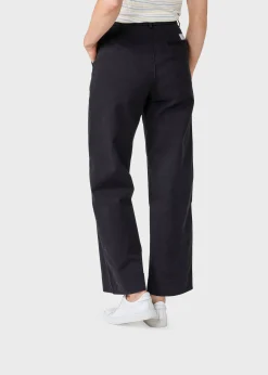 Klitmoller Collective Hosen-Lydia denim pant - Black stonewash Lightbluestonewash