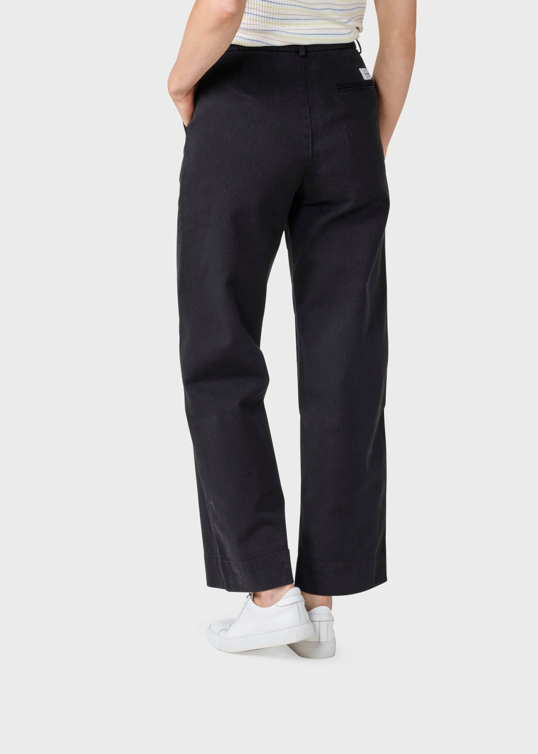 Klitmoller Collective Hosen-Lydia denim pant - Black stonewash Lightbluestonewash