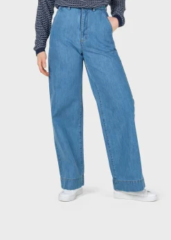 Klitmoller Collective Hosen-Lydia denim pant - Light blue stonewash Lightbluestonewash