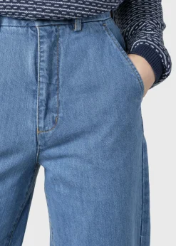 Klitmoller Collective Hosen-Lydia denim pant - Light blue stonewash Lightbluestonewash