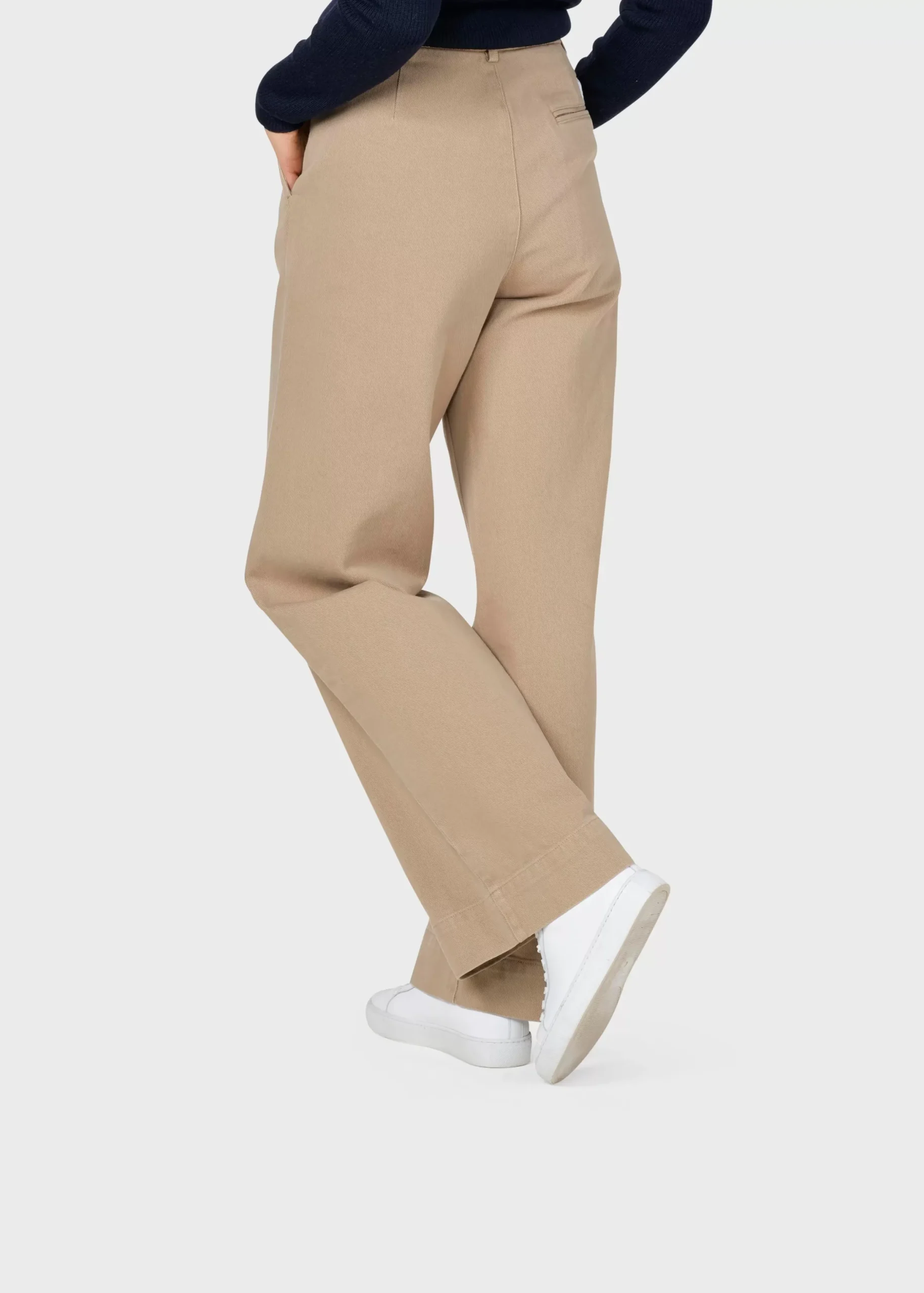 Klitmoller Collective Hosen-Lydia denim pant - Sand Lightbluestonewash